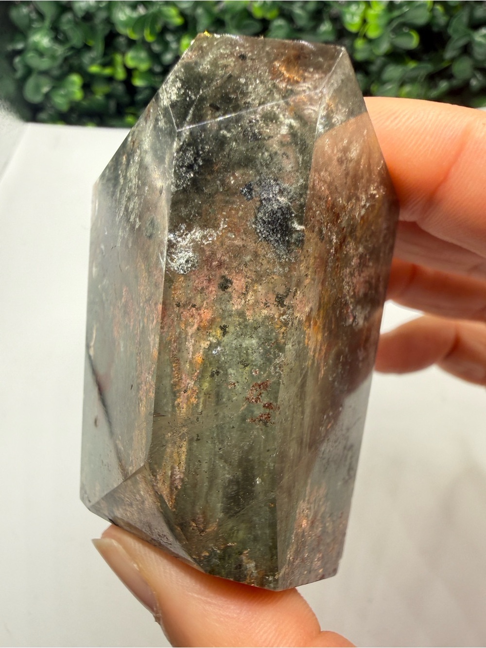 Garden (Lodolite) Quartz Freeform - Picture 4 of 10